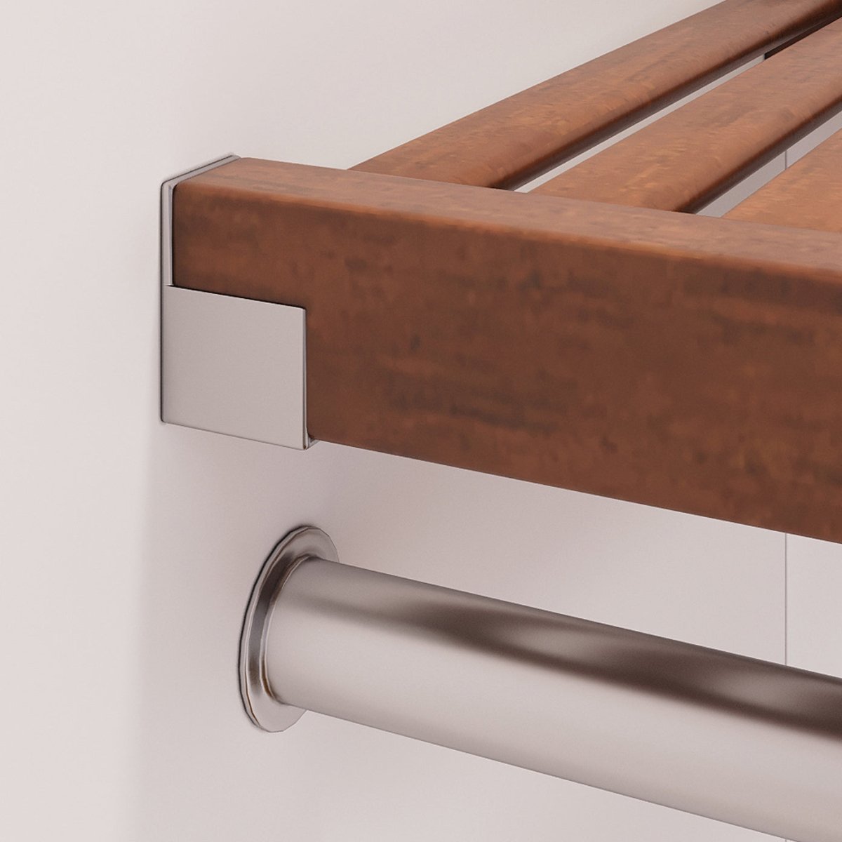 Solid Wood Closet Organizer with 4 Drawers Shaker - John Louis Home - Closet Organizers