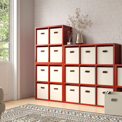 Solid Wood 4 Cube Organizer - John Louis Home - Cube Storage