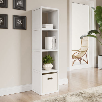 Solid Wood 4 Tall Cube Organizer - John Louis Home - Cube Storage