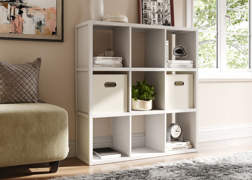 solid wood storage cube features
